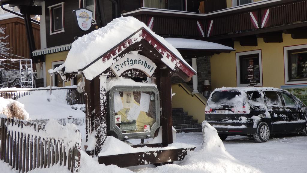 Hotel Dorfgasthof Schlösslstube Stuhlfelden Exterior foto